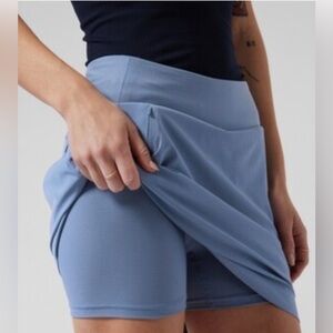 Athleta Soho Skort - size 16 - blue